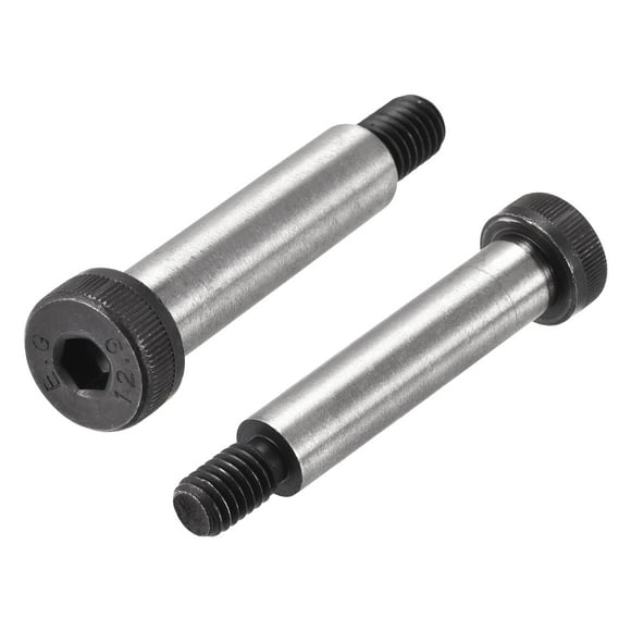 Unique Bargains Alloy Steel Socket Head Shoulder Bolts, 2'x1/2' Shoulder, 3/8-16 Thread, 2 Pack