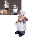 thumbnail image 4 of Figura De Chef, Decoración De Pasteles De Resina Sintética Decoración De La Decoración De La Consulta De La Consulta Estatua De Figuras Para El Comedor Para Inauguración De La, 4 of 7
