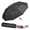 Black, variant on 54" Large Compact Windproof Golf Umbrella | Auto Open/Close Folding Travel | Reinforced 10-Frame Vented Double Canopy for Men & Women