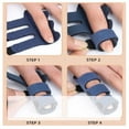 thumbnail image 4 of Finger Splints Sleeve Brace, Adjustable Improve Pain Comfortable Tendon Release Finger Protection Lightweight Trigger Finger Brace  for Middle Finger, 4 of 7