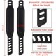thumbnail image 3 of 6 rubber pedal straps exercise bike pedal straps pedal straps for exercise bike Cycling Bicycle home or gym, 3 of 5
