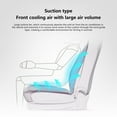 thumbnail image 5 of Ruroz 1Pcs Cooling Car Seat Cover Front Seat, 12V-24V Ventilated Cooling Car Seat Cushion, Cooled Seat Cover for Car SUV Truck Universal Fit, Sports Black, 5 of 7