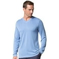 thumbnail image 2 of Maevn Uniforms Mens Modal Knit Curved V-Neck Underscrub Top X-Small Taupe, 2 of 2