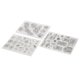 thumbnail image 1 of Goma reciclaje transparente Decoración de álbum respetuosa con el medio ambiente para tarjetas de felicitación para hacer álbumes para diseño de sobres ANGGREK Otros, 1 of 8