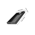 thumbnail image 2 of Hemobllo Solid Wood Rectangle Snack Platter Black - Serving Tray for Birthdays, Parties, and Friends Gatherings, 1 Piece, 2 of 8