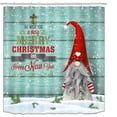 thumbnail image 3 of Cortina de ducha de gnomos navideños para baño, cortina de ducha feliz Navidad, cortina de ducha navideña de invierno estilo C 120*180 brillar Electrónica, 3 of 4