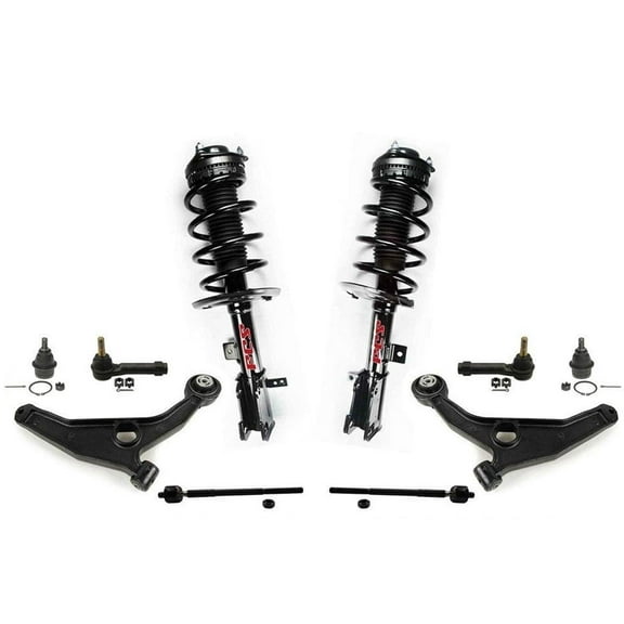 For 08-14 Avenger Sedan 2.4L 2.7L Front Coil Spring Strut Control Arms Tie 10P