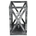 thumbnail image 3 of Fosa Vintage Wind Lamp Light Wooden Lantern Holder Party Dinner Desktop Decor Craft, 3 of 8