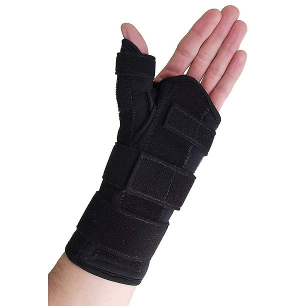Thumb Spica Splint & Wrist Brace Both A Wrist Splint And Thumb Splint To  Support Sprains, Tendinosis, De Quervain's Tenosynovitis 