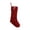 Letter J, variant on Large 16 Inch Embroidered Monogram Christmas Stocking with Initial Letter H, Personalized Knit Holiday Fireplace Stocking for Family Xmas Party Decorations, Red Festive Season Gift