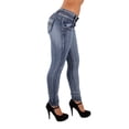 thumbnail image 5 of Fashion2Love Colombian Design Butt Lift Levanta Cola Skinny Jeans, 5 of 7