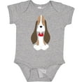 thumbnail image 3 of Inktastic Basset Hound with Floppy Ears Boys or Girls Baby Bodysuit, 3 of 5