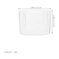 thumbnail image 3 of KAKOWELY medicine cups reusable 10pcs Measuring Cup Plastic Graduated Beaker Transparent Measuring Pitcher Measuring Cup Tool For Lab Kitchen Liquids Without Handle, 3 of 4