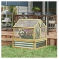 thumbnail image 2 of Raised Garden Bed with Cold Frame - Outdoor Elevated Planter Box for Vegetables, Herbs & Flowers - Greenhouse Kit with UV Protection & Ventilation, 2 of 9