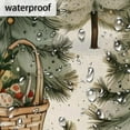 thumbnail image 6 of Classic Christmas Tree Pattern Shower Curtain for Bathroom Shower Curtain Set with 12 Hooks Waterproof Fabric Bath Curtain for Bathtub Restroom Decor, 72 X 72 in, 6 of 6