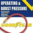 thumbnail image 4 of Goodyear 30 ft x 3/8" Red Rubber Air Hose 250 PSI - Made in USA, 4 of 5