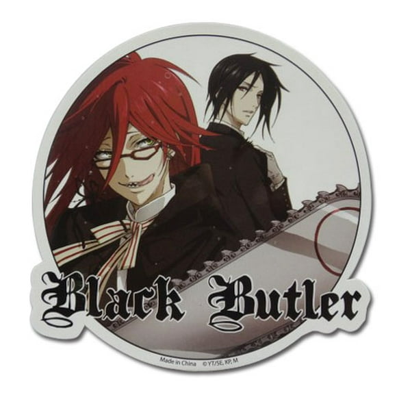 Sticker - Black Butler - New Grell & Sebastian Circle Toys Licensed ge55381