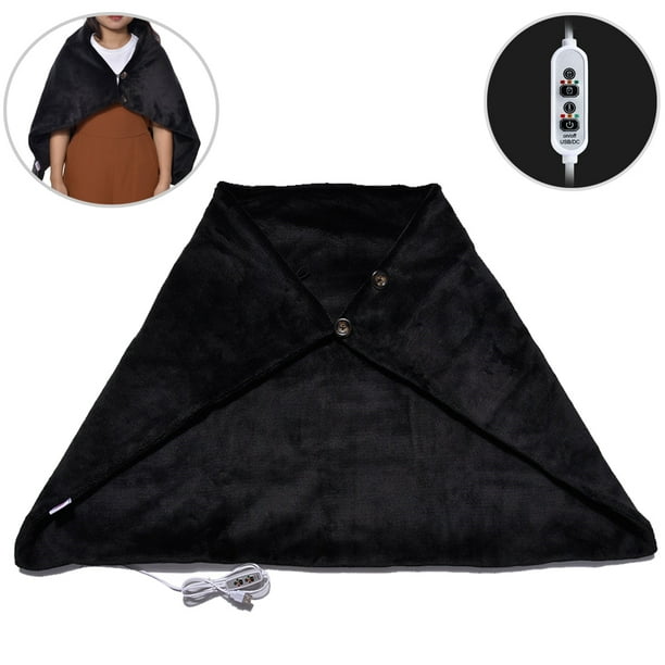 Usb Heated Shawl Electric Heating Shoulder Blanket for office And Sofa