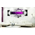 thumbnail image 2 of Tiptophomedecor Glamour Canvas Wall Art - Purple Rim - Stretched & Framed Ready To Hang Art, 2 of 4