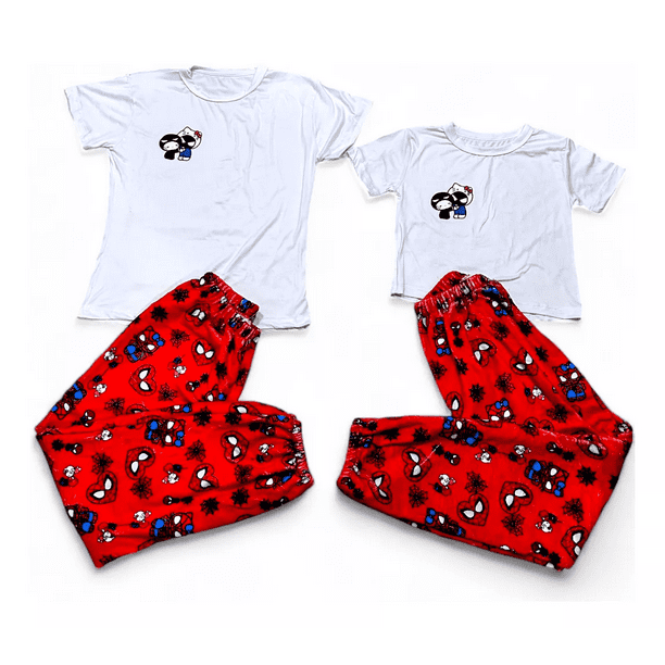 Pantalon De Pijama Spiderman Pareja Pantalones De Pijama De Hello