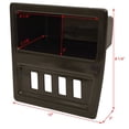 thumbnail image 5 of Premier Pontoon Boat Blank Switch Panel | 10 x 8 1/4 Inch Grey Black, 5 of 5
