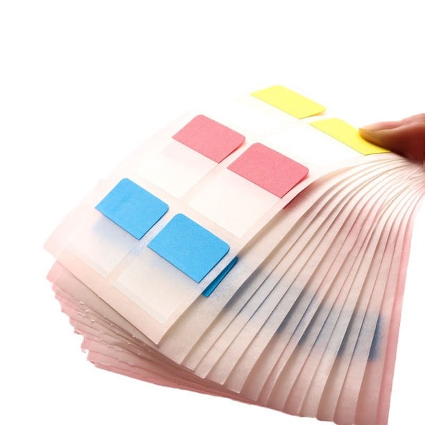 Papel adhesivo para notas adhesivas, marcadores, notas adhesivas, notas adhesivas, índice de color para mascotas