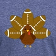 thumbnail image 3 of CafePress - Football Turkey T Shirt - Mens Tri-blend T-Shirt, 3 of 4