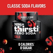 Ninja Thirsti ZERO SODA Cola Flavored Liquid Water Drops, 1 Flavor Pod, WCFCOLA61