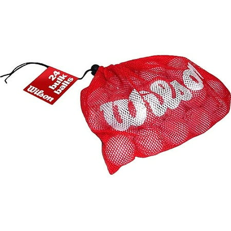 Wilson Golf Balls with Mesh Bag, 24 Pack (Best Golf Balls To Use)