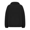 thumbnail image 4 of Ailaofu Womens Half Zip Pullover Sweaters Soft Warm Oversized Sweatshirts Winter Fluffy Sweater with Pocket, 4 of 5