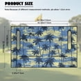 thumbnail image 7 of Uorisanigo Golf Cart Seat Covers Summer Coconut Tree Print Golf Cart Seat Towel for 2-Person Seats for EZGO Yamaha Club Car 4 Pockets Seat Blanket, All-Weather Protection, 7 of 7