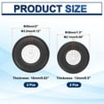 thumbnail image 2 of Uxcell RC Airplane Wheels Set, 1.5"/2" Dia RC Airplane Aircraft Rubber Foam Wheel Replacement for DIY Model Plane Aircraft Helicopter Pack of 4, 2 of 7
