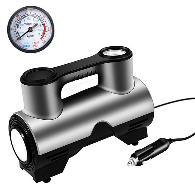 Car Air Pump Set Portable Reusable Small Car Tire Inflator Auto Air Compressor
