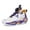White Purple, variant on Youth Lightweight Basketball Shoes, High-Top Sneakers for Boy Comfort Trainers (Little Kid/Big Kid)