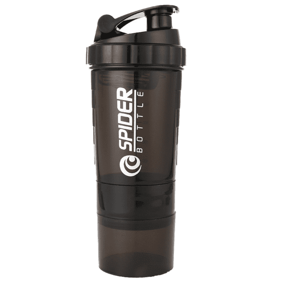 Shaker Bottles for Protein Mixes– Shaker Cup Workout Smart Shaker Bottles With Storage for Powder + Protein Shakes