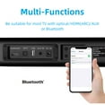 Sound Bar for TV, 2.0 Split Soundbar with Surround Sound System, 40W 37