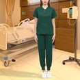 thumbnail image 2 of Conjunto de pantalones para mujer, traje para el trabajo de enfermera, transpirable, lavable a máquina, para el cuidado de la salud, cuidado de SG, 2 of 4