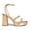 CHAMPAGNE-RHINESTONE, variant on Women's Platform Strappy Heels Open Toe Ankle Strap Square Party Sandals Y2K Dress Shoes