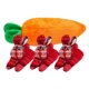 thumbnail image 2 of Fasiaou Easter Bunny Stuffed Animal Hide-and-Seek Three Bunnies in Carrot Pouch Easter Bunny Plush Hidden Bunny Rabbit Doll Zip Up Carrot Bunny Purse Easter Toy for Kids, 2 of 6