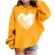 thumbnail image 1 of Sudadera con capucha y estampado de corazón de San Valentín, sudadera de manga larga para niños y niñas, chaqueta para niñas de talla mediana y grande., 1 of 7