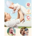 thumbnail image 3 of Dsseng 6 Pieces Bear Ears Mittens Gloves Newborn Baby Hats and Mittens Set Swaddling Sleeping Warm Hats for Infants Boys Girls, 3 of 5