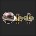 thumbnail image 4 of PinesC Iron Plate nut,Round t nut,Iron Plate Nut Furniture Nut Counter Lock Three Hole Locking Nut Disc Nut M8 M10 2Pieces (Size : M8 2PCS)(M6 2PCS) One Color M6 2PCS, 4 of 5