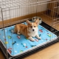 thumbnail image 4 of Washable Pet Cage Mat for Small Animals and Cats Dogs – Soft Polyester Bedding Liner, Reusable Pad for Hamsters Rabbits Guinea Pigs and Reptile Cages, Crates and Carriers, 4 of 6