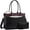 Wine Red-black, variant on LOVEVOOK Laptop Bag for Women, 2-in-1 Tote Purse with Clutch & Cup Holder, Waterproof Briefcase for Work Travel