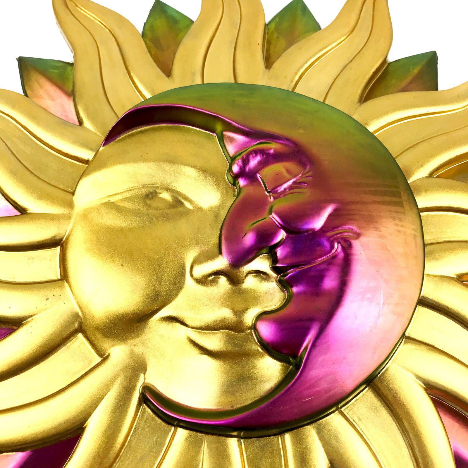YongCo Resin Silicone Mold Large Mirror for Sun Moon Shaped Epoxy Casting Mold Art Craf