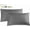 Grey, variant on Supima 600 Thread Count Pillowcase Set of 2, Luxury Hotel Pillow Cases,Soft & Silky Sateen Weave, Pillowcase 2 count (Grey, STD)
