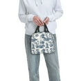 thumbnail image 6 of Vsdgher Vintage Floral 1 Lunch Bag, Lunch Box for Women Adult Men, Lunch Tote Insulated Cooler Lunch Container for Work/Office/Picnic/Travel, 6 of 8