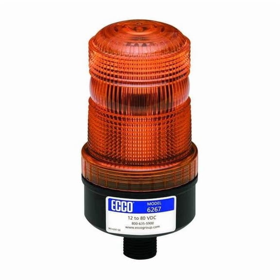 Ecco Beacon Light,Plastic,4-29/32" H 6267A