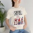 thumbnail image 6 of Gnome of the Brave 4th of July Unisex Shirt, 6 of 7