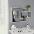 thumbnail image 6 of vidaXL Wall Shelves Engineered Wood Floating Display Storage Rack Multi Colors, 6 of 19